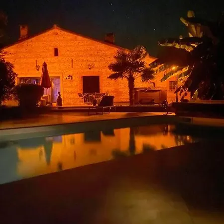 Entre Amis Famille Proche Toulouse 10 Pers, Jacuzzi Piscine Bar Lagrace-Dieu