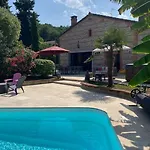 Entre Amis Famille Proche Toulouse 10 Pers, Jacuzzi Piscine Bar * Lagrace-Dieu