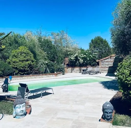 Maison Experience Proche Toulouse 10 Pers, Ambiance Unique Jacuzzi Piscine Bar *