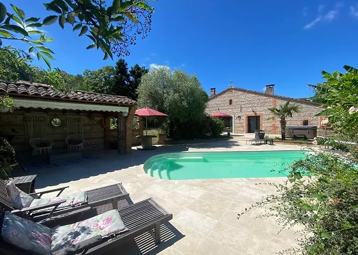 Villa Toulousaine De 200 M2 10 Pers Piscine Jacuzzi Proche De Toulouse *