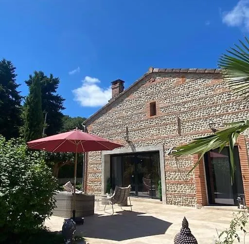 Maison Experience Proche Toulouse 10 Pers, Ambiance Unique Jacuzzi Piscine Bar *